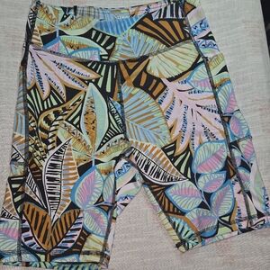 Tek Gear Tropical Print Workout Shorts